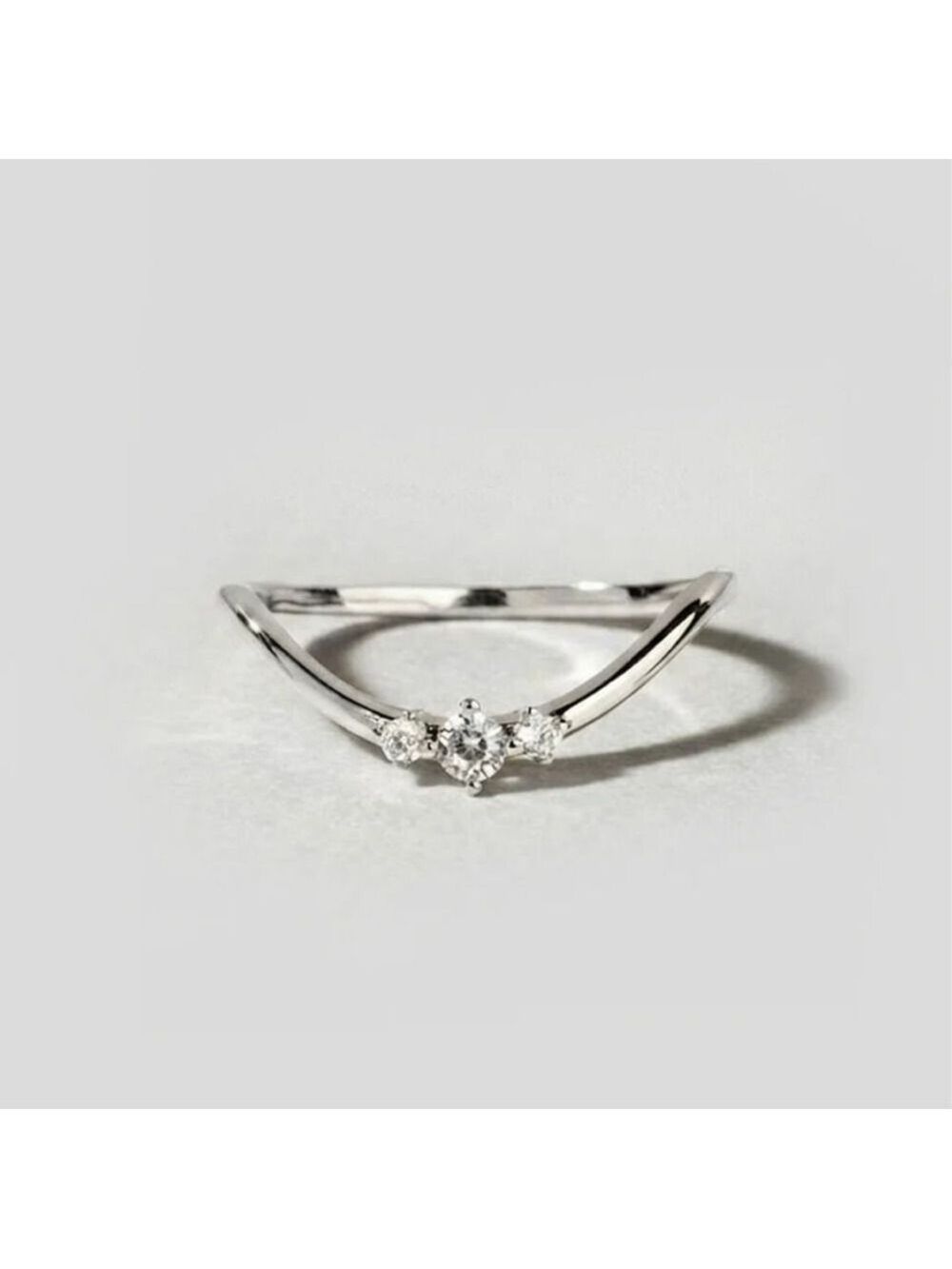 Airbrush | Sterling Silver Ring By Oomiay, Size 8
